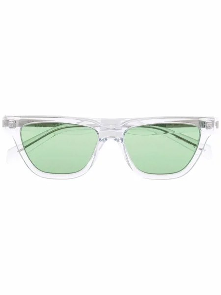Saint Laurent Eyewear солнцезащитные очки SL 462 Sulpice в D-образной оправе