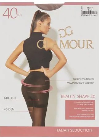 Колготки Glamour Beauty Shape 40 den, размер 3-M, miele (бежевый)