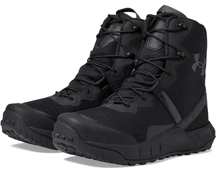 Ботинки Under Armour Micro G Valsetz Zip Tactical Boot, цвет Black/Black/Jet Gray