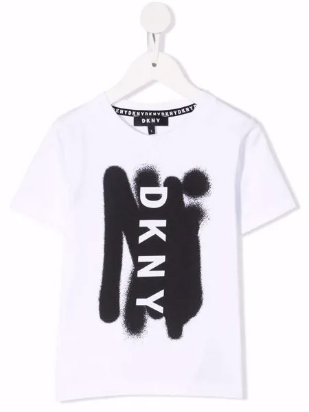 Dkny Kids футболка с логотипом
