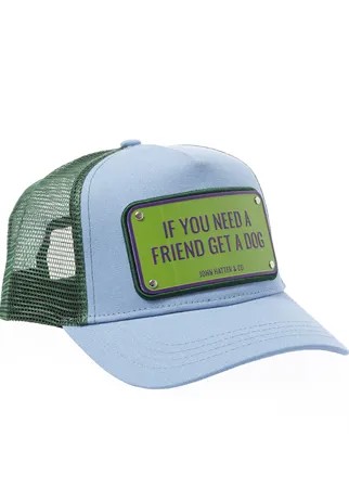 Бейсболка John Hatter & Co 1029 FRIEND CAP UNI голубой+зеленый