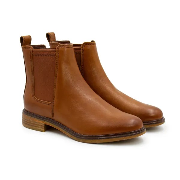 Полусапоги женские Clarks Clarkdale Arlo 26154248 коричневые 37.5 EU