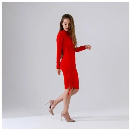 Платье SL Russian Brand, размер 46, красный