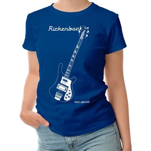 Футболка ROLY, размер 2XL, синий