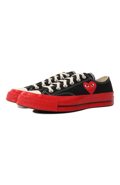 Текстильные кеды Comme des Garcons Play x Converse Comme des Garcons Play