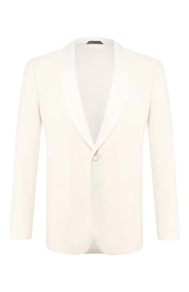 Пиджак из смеси шелка и шерсти Giorgio Armani