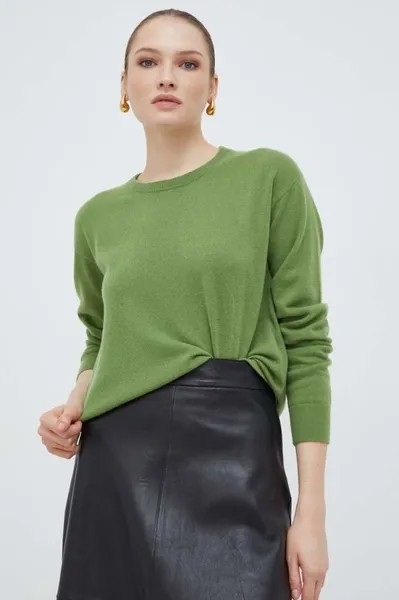 Шерстяной свитер Max Mara Leisure, зеленый