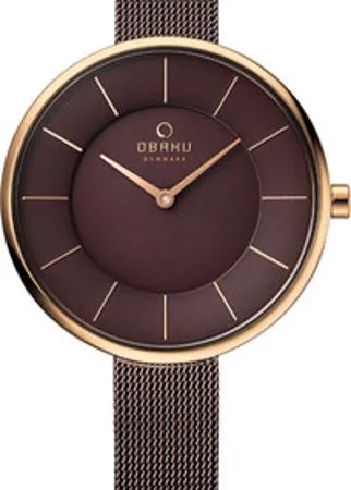 Fashion наручные  женские часы Obaku V185LXVNMN. Коллекция Mesh