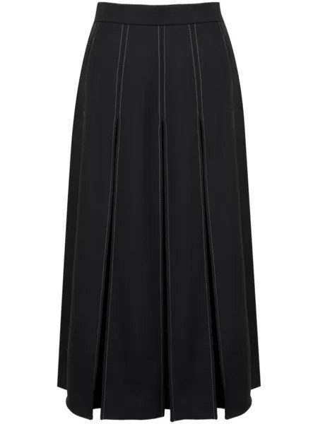 Ports 1961 юбка миди с вырезом, черный