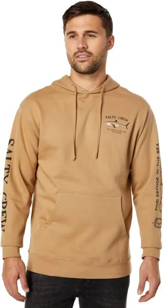 Толстовка Bruce Hood Fleece Salty Crew, цвет Sandstone