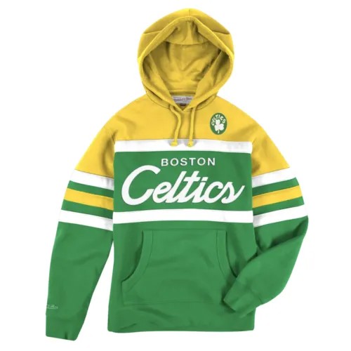 Mitchell - Ness Head Coach Hoodie Mens Green Повседневная верхняя одежда FPHDSC19029-BCEYWG