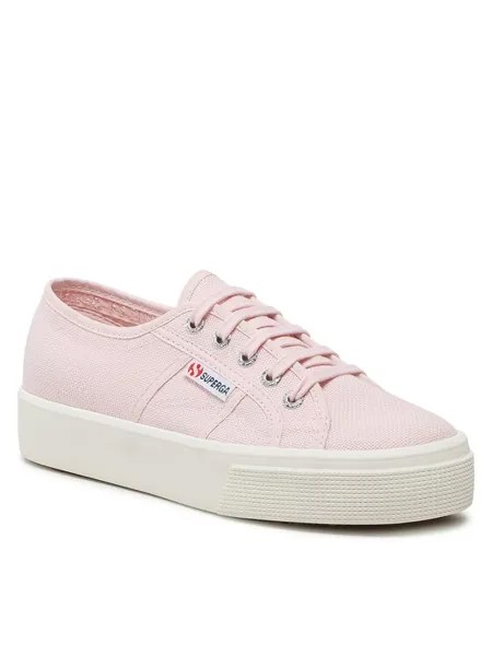 Кроссовки из ткани Superga, розовый