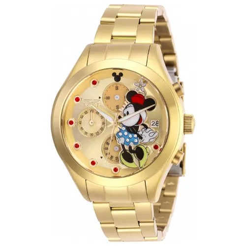Наручные часы INVICTA Disney, золотой