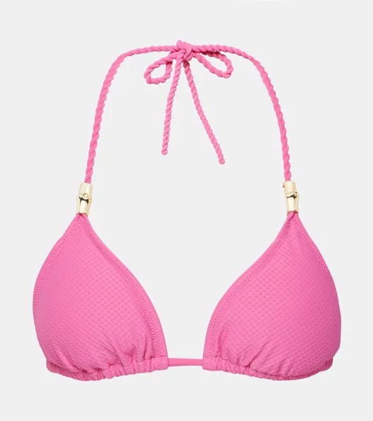 Верх бикини из веревки Heidi Klein, цвет pnk