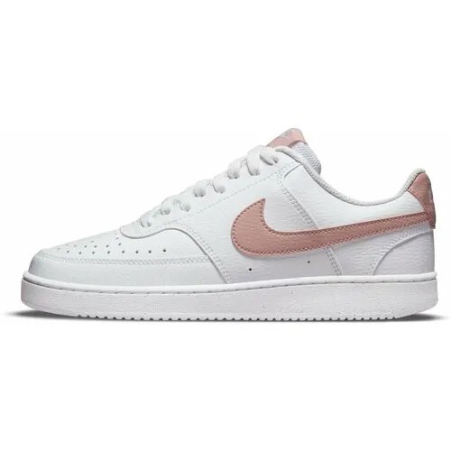 Кеды NIKE Court Vision Low Next Nature, полнота F (EU)/ на среднюю стопу, размер 7 US, белый