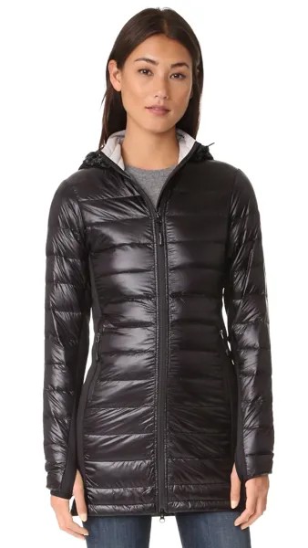 Пальто Canada Goose Hybridge Lite Long, черный