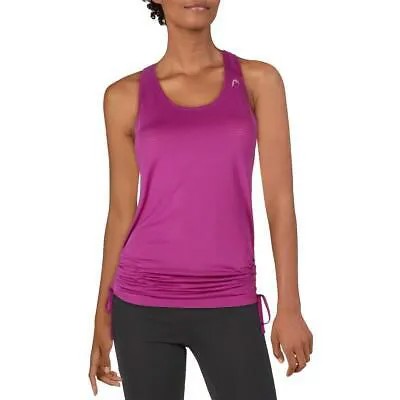 Женская фиолетовая рубашка без рукавов с завязками по бокам Head, майка Athletic XS BHFO 1103