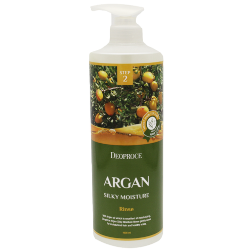 Deoproce ополаскиватель Argan silky moisture, 1000 мл