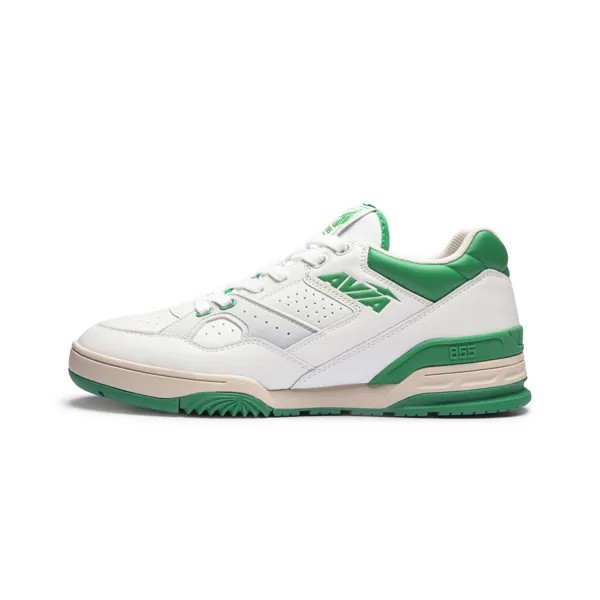 Кроссовки Avia 855L Series Vintage Basketball Shoes Men Low-top White/Green, зеленый