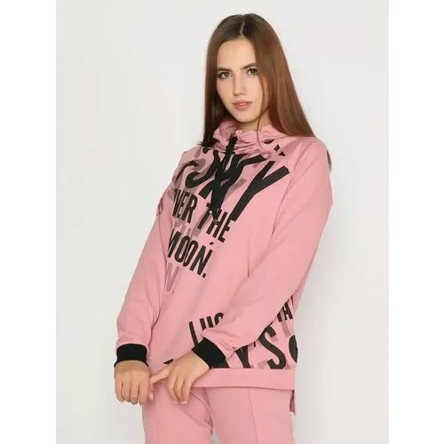 Худи Fashion Margo, размер 52, , пудровый