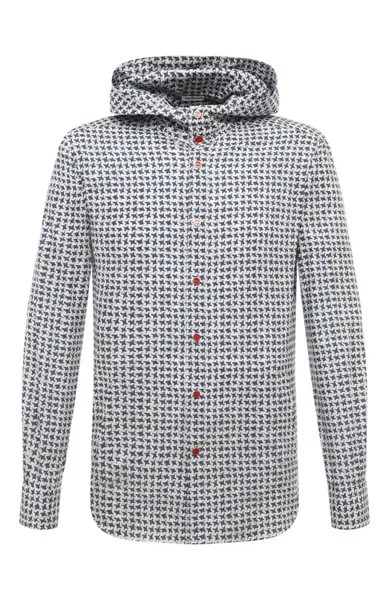 Хлопковая рубашка Kiton