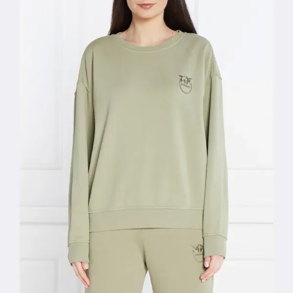 Толстовка обычного кроя Pinko, зеленый