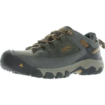 Мужские кроссовки Keen Targhee III черные кожаные походные туфли 11,5 средний (D) BHFO 1421