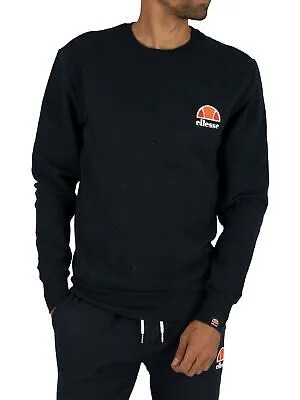 Мужская толстовка с логотипом на левой груди Ellesse Diveria, синяя