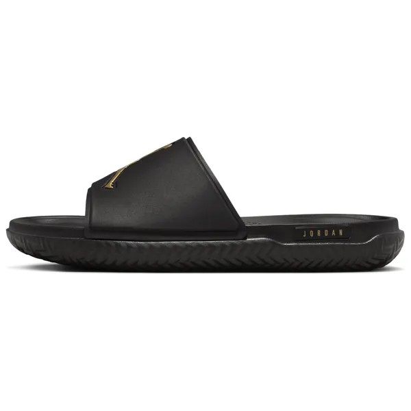 Вьетнамки Jumpman Slide мужские черные/золотые Jordan