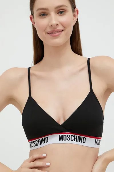 Бюстгальтер Moschino Underwear, черный