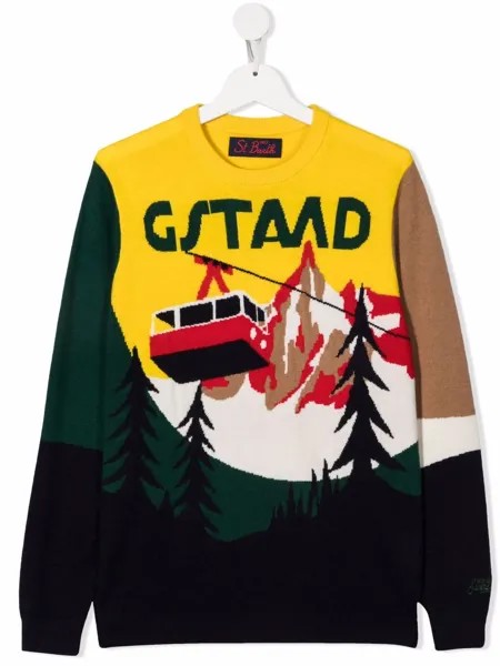 MC2 Saint Barth Kids джемпер Gstaad Postcard