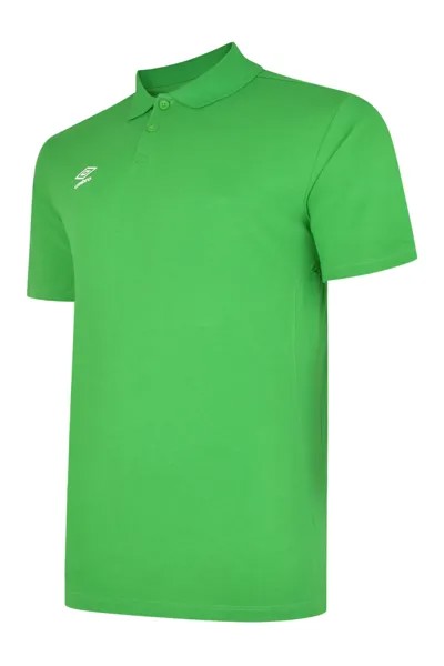 Рубашка-поло Junior Club Essential Umbro, зеленый