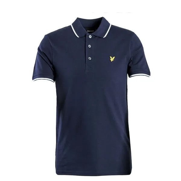 Поло Lyle & Scott, синий
