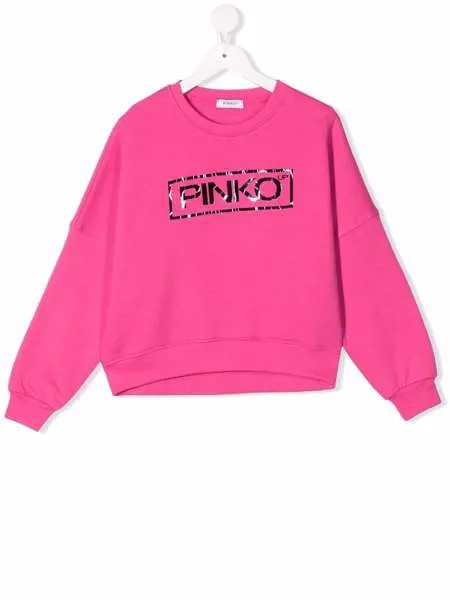 Pinko Kids толстовка с логотипом