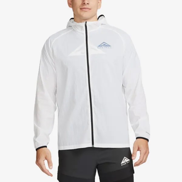 Куртка Nike Trail Aireez Men's Lightweight Trail Running, белый/черный