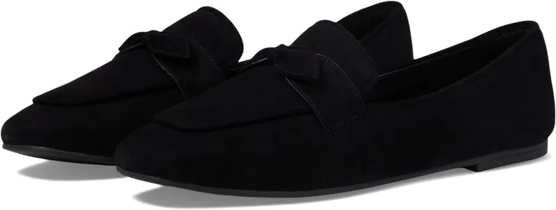 Лоферы York Bow Loafer Cole Haan, цвет Black Suede/Black Faux Fur