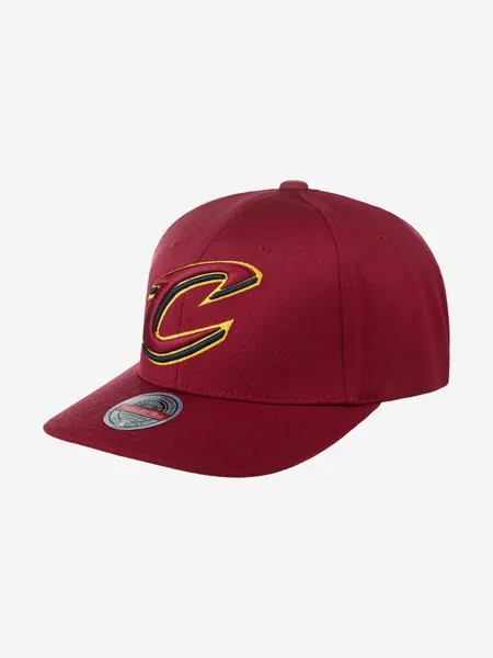 Бейсболка MITCHELL NESS HHSS3257-CCAYYPPPDKRD Cleveland Cavaliers NBA (малиновый), Мультицвет