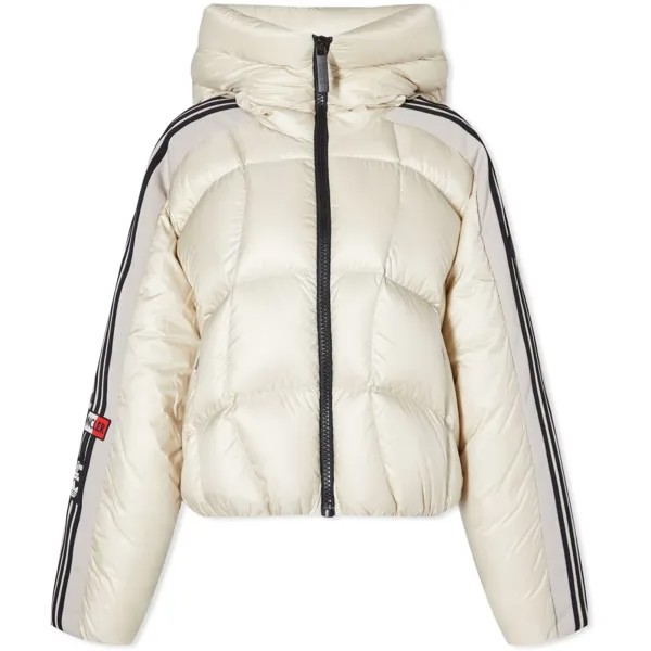 Пуховик Fusine Moncler Genius x adidas Originals, белый