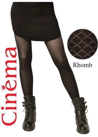 Колготки Opium Сinema Fashion Line Microfiber, 50 den, размер 4-L, nero (черный)
