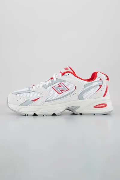 Кроссовки 530 из экокожи New Balance, красный