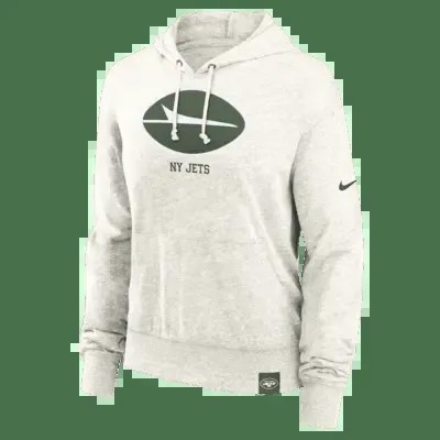 Худи Nike New York Jets Gym Vintage, цвет Cream