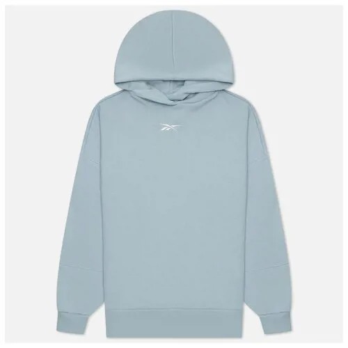 Женская толстовка Reebok Studio Recycled Oversize Hoodie голубой, Размер S