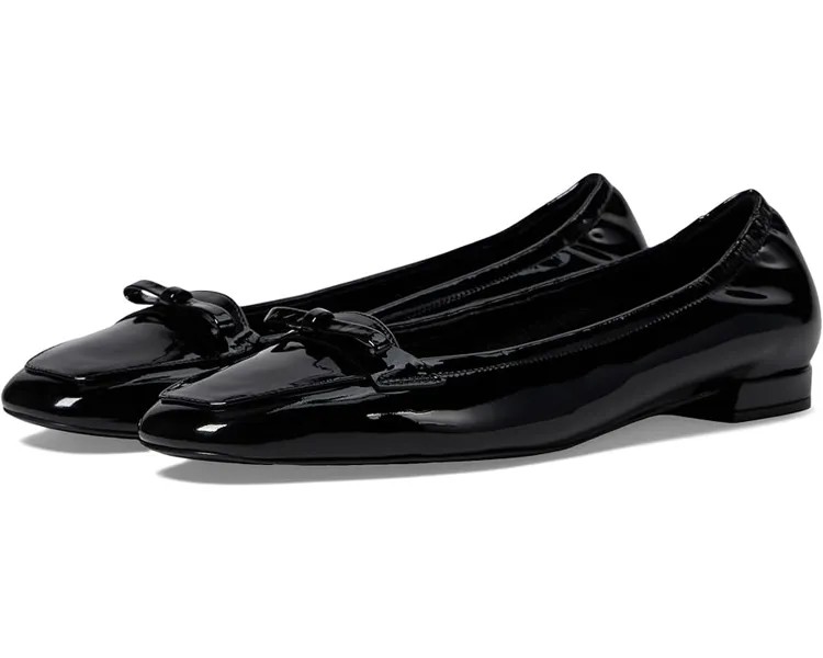 Туфли на плоской подошве Stuart Weitzman Tully Loafer, черный