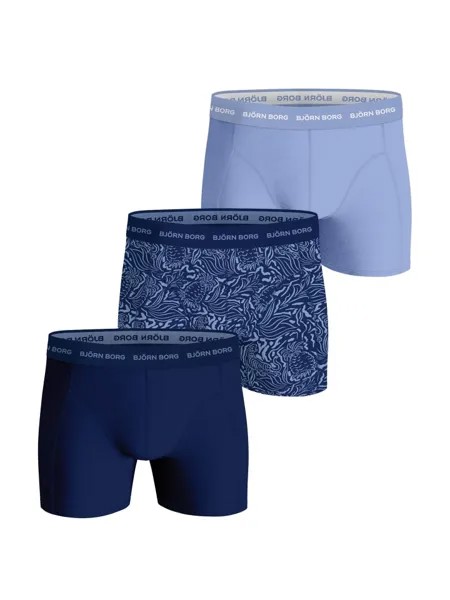 Боксерские трусы Björn Borg, цвет schwarz/blau