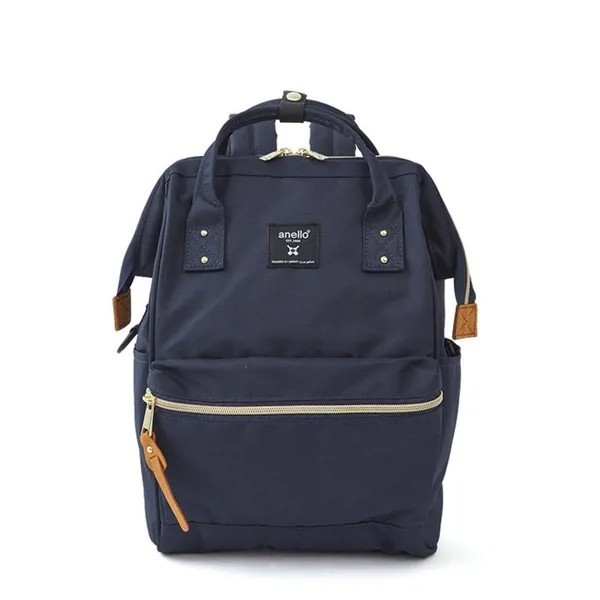 Японский трендовый вместительный женский рюкзак Anello, Оксфордский Водонепроницаемый школьный портфель для ноутбука с защитой от кражи для мужчин и женщин