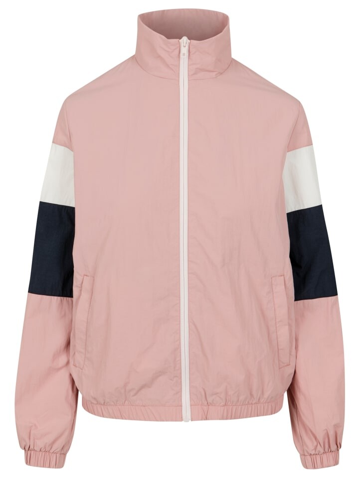 Переходная куртка Urban Classics, цвет darkrose/nvy/wht