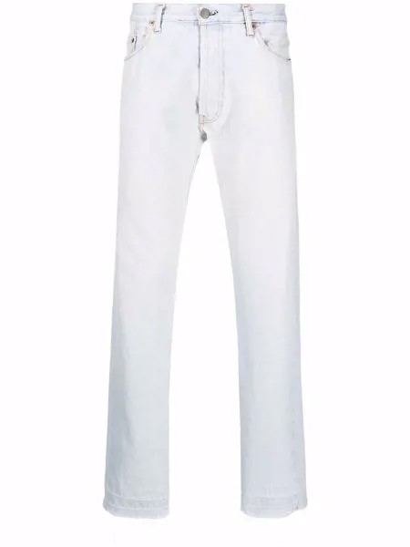 GALLERY DEPT. прямые джинсы с бахромой