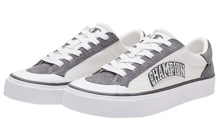 Кроссовки Champion Campus Star 1.0 Skateboarding Shoes Women's Low-top Sun Rock Gray / Lily White, белый