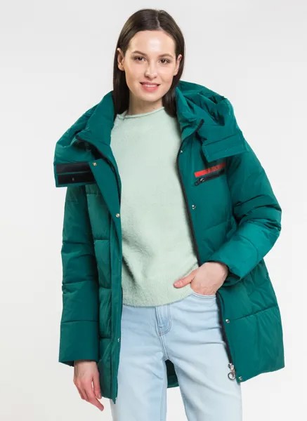 Куртка женская Amimoda 65872 зеленая 42 RU