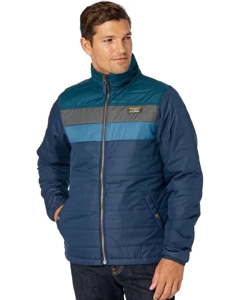Куртка L.L.Bean Mountain Classic Puffer Color-Block, цвет Nautical Navy/Deep Admiral Blue
